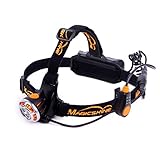 Magicshine MJ-886 550 Lumens ACTUAL Output Headlamp Wired Remote Control 3 Power Settings | Perfect Head light for Hiking, Running, Camping, Mountaineering Great as Helmet Light