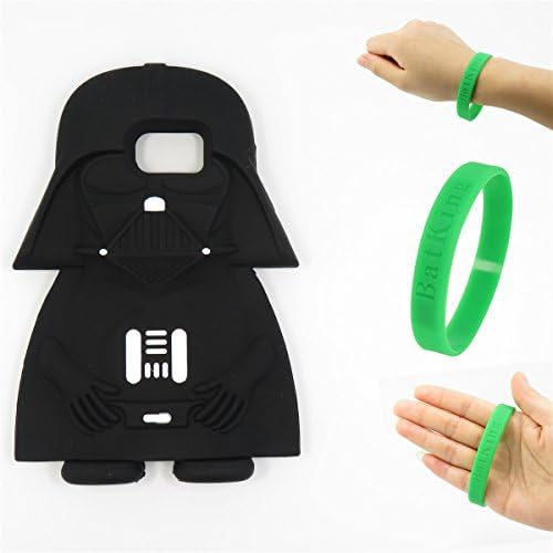 G935FD Case,Galaxy S7 Edge Case,S7 Edge Silicone Case,Bat King 3D Cute Cartoon Star Wars Skywalker Darth Vader Soft Silicon Gel Rubber Case Cover Skin for Samsung Galaxy S7 Edge SM-G935FD