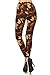 R832-PLUS Rustic Romance Print Fashion Leggings