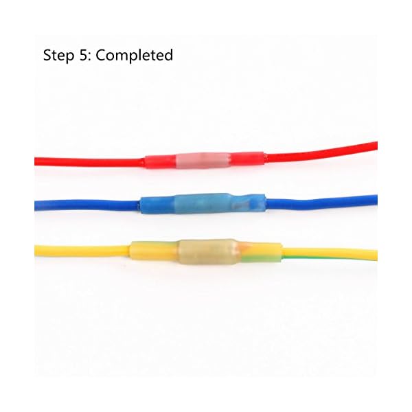 Fotag-60PCS-Insulated-Heat-Shrink-Butt-Terminal-Connectors-Elestrical-Waterproof-Marine-Automotive-Wire-Crimp-Grade-Set-Connector-12-10AWG-Kit