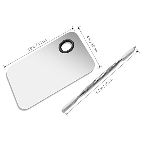 3 Pixnor+Palette+Cosmetic+Spatula+Stainless