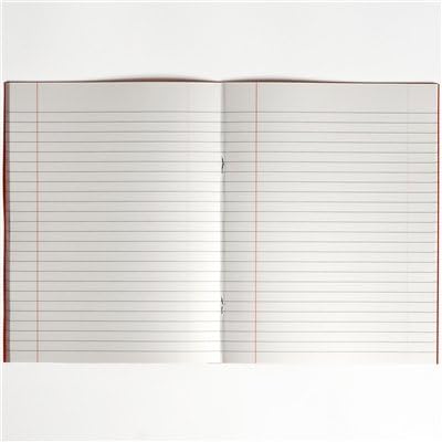 Rhino A5+ Exercise Books, 80-Page / 8mm Lined with Margin Paper Notebook, 10-Pack, 9 x 7 Writing Book - Image 4