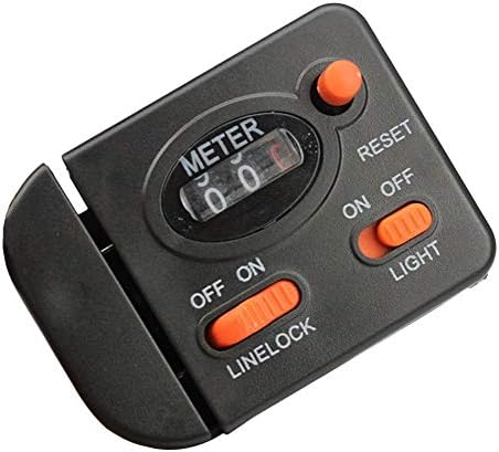 Eruditter 6.7 cm x 5 cm x 2.5 cm The lock is fixed fishing line counter digital line depth meter fishing tools