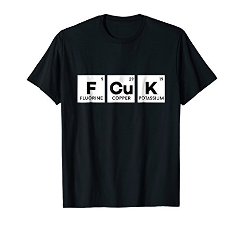 FCUK Chemistry Periodic Table Regular Fit Shirt T-Shirt