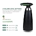Automatic Sensor Soap Pump, Wimaha Countertop Soap Dispenser, IR Infrared Touchless Auto Soap Dispenser for Bathroom, Kitchen, Adjustable Dispensing Volume, Large Capacity 11oz, Black