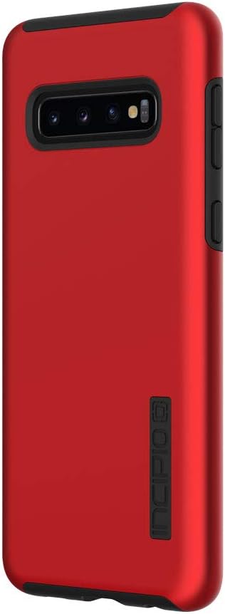 Samsung Galaxy S10 Incipio DualPro Case-Iridescent Red/Black