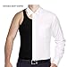 Roc Bodywear Men's Slimming Body Shaper Compression Shirt Slim Fit Undershirt Shapewear Mens Shirts Undershirts USA Company! (XL, Black)