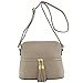 DELUXITY Tassel Zipper Pocket Crossbody Bag