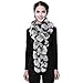 FURTALK Real Rex Rabbit Fur Scarf for Women 110 CM Ruffled Scarf