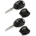 Key Fob Keyless Entry Remote Uncut Shell Case & Pad fits Land Rover 1998-2004 Discovery, Set of 2