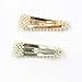 RingBuu Hair Clip - Women Bridal Vintage Faux Pearl Wrapped BB Hairpins Girls Glitter Gold/Silver Metal Alloy Hair Clip Water Drop Luxury Snap Barrettes Wedding