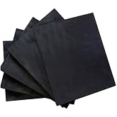 5pcs High Pure Graphite Plate Panel Sheet, Carbon Graphite Electrode Pyrolytic High Temperature Board 50 * 40 * 3mm for DIY