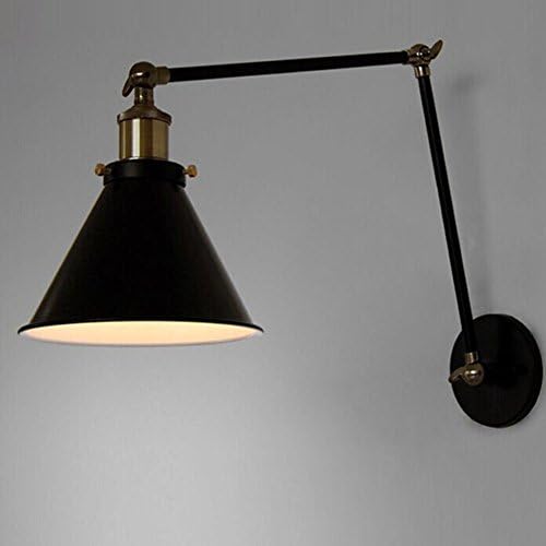 Vintage Industrial Wall Lamp Loft Creative Swing Arm Sconce Balcony Stair Porch Restaurant Bar Bedroom Wall Light