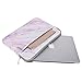 MOSISO Laptop Sleeve Compatible with MacBook Air 11, 11.6-12.3 inch Acer Chromebook R11/HP Stream/Samsung/ASUS/Surface Pro X/7/6/5/4/3, Canvas Horizontal Cross Grain Marble Bag Cover