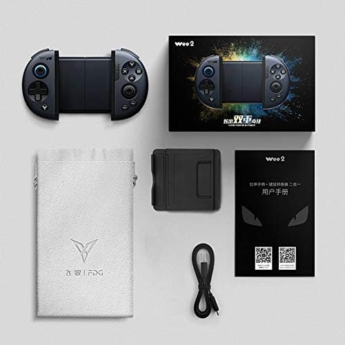 pubg mobile game controller mobile telescopic gamepad keyboard/mouse converter black
