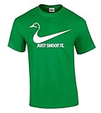 icustomworld Just Shoot It Duck T-shirt Duck Hunter Gift Shirt