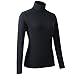 HieasyFit Women’s Soft Cotton Turtleneck Top Basic Pullover Sweaterthumb 3