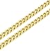 Mens Gold Tone Thick Cut 30
