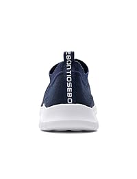 Tiosebon Flyknit Zapatillas de correr para hombre