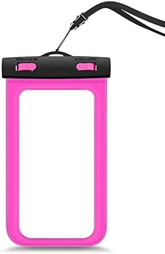 Universal Waterproof Case, Daker Cell Phone Dry Bag Phone Pouch Case for iPhone X/8/7/7 Plus/6S/6/6S Plus/SE/5S, Samsung Galaxy S9/S8/S8 Plus/Note 8 6 5 4, Google Pixel 2 HTC LG Sony MOTO (Rose)