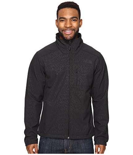 The North Face Men's Apex Bionic 2 Jacket (X-Large, TNF Black Reign Camo Emboss)