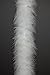 22 Gram Marabou Feather Boa 6 Feet Long (White)
