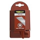 Rapid Tools RT00015 Serrated Utility Knife Blades, 50-Pack