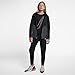 NIKE Sportswear Girls' Pants, Black/White, Large