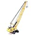 KDW 1/87 Scale Die-Cast Digging Cable Crane Excavator Alloy Construction Equipment Models