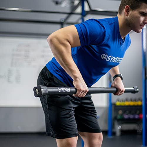 Synergee Workout Bar Weight Bar 20lb Weights Padded Weighted Bars