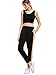 Romwe Women's Casual Athletic Rainbow Stripe Sweatpants Yoga Elastic Mid Waist Jogger Track Pants