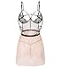 Eternatastic Women's Lace Lingerie Open Cup Babydoll Underwear Sleepwear