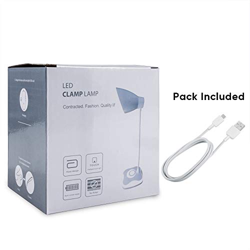 6 Gooseneck+Adjustable+Brightness+Rechargeable+Eye+Caring