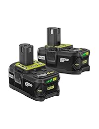 Ryobi 18 V ONE+ batería de iones de litio 4.0 Ah de alta capacidad (2 unidades)