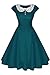ACEVOG 40s 50s 60s Vintage Swing Rockabilly Pinup Ball Gown Party Dress