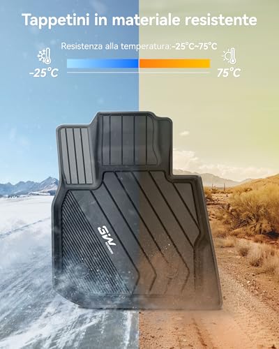 3W BMW X3 G01 2018-2024 / iX3 G08 2021-2025 Thorex™ Car Mats Set of 4 and Tailored Boot Mat Easy Clean Heavy Duty Car Mats and Non-Slip Boot Mat