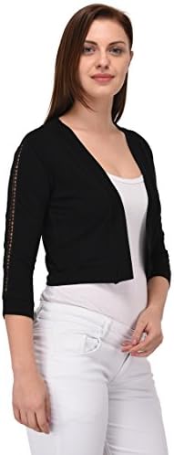 ESPRESSOWomen Viscose Open Neck shrug