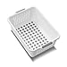 madesmart Baby Classic Medium Storage Basket - White | BABY COLLECTION | Organizer for Diapers, Baby Bottles, Lotions, Wipes or Toys | Durable | Soft-grip Dots and Non-slip Feet | BPA-Free