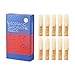 Muslady Bb Soprano Saxophone Sax Reeds Strength 2.0 Professional Level, 10pcs/ Box
