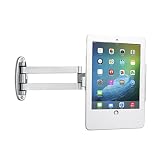 CTA Digital PAD-AWSEA Articulating Wall Mounting Security Enclosure for iPad Air/iPad Pro 9.7/iPad (Gen. 5-6) Silver