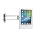CTA Digital PAD-AWSEA Articulating Wall Mounting Security Enclosure for iPad Air/iPad Pro 9.7/iPad (Gen. 5-6) Silver primary
