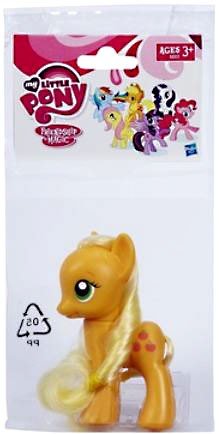 My Little Pony Friendship is Magic 3 Inch Single Figure Applejack [Bagged]