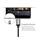 Veckle Type C Cable USB C to USB A 3.3Ft Braided Cable (Black 3.3ft)