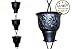 U-nitt 8-1/2 feet Rain Chain: Embossed Sunflower Aluminum 8.5 ft Length #5502A