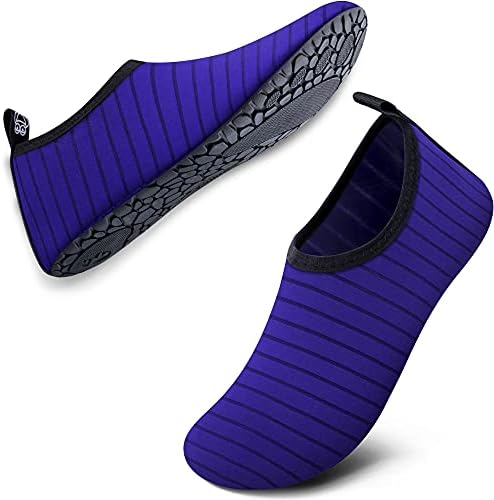 thumbnail image 2 of Men's Water Shoes - Aqua Socks For Beach, Pool, Surf, Yoga & Exercise (Slip-On) 2 of 13