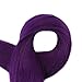 Full Shine Short Purple Hair Extension Tape Ins 14