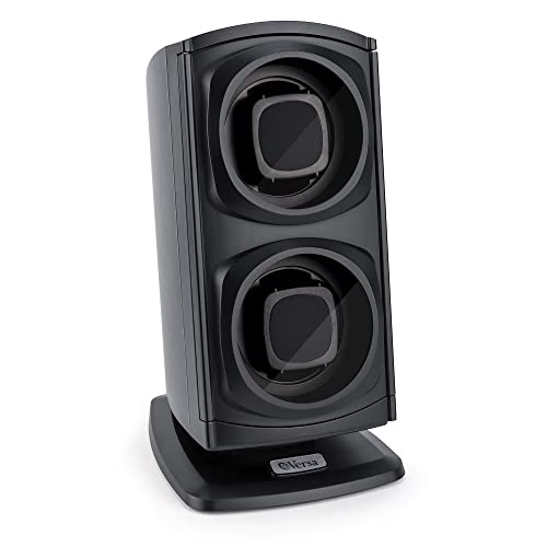 Watch Winder, Double Watch Winders for Automatic Watches, Watch Winder for Rolexs by Versa - Japanese Motor - No Magnetization