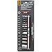 Titan 16135 13-Piece Tamper Resistant SAE Hex Bit Set