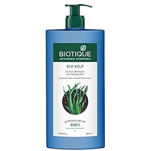Biotique Bio Ocean Kelp Anti Hair Fall Shampoo Intenstive Hair Growth Therapy, 650ml