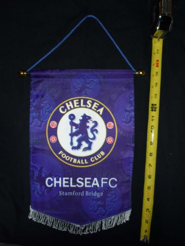 CHELSEA FC BADGE LOGO FOOTBALL SOCCER PENNANT BANNER